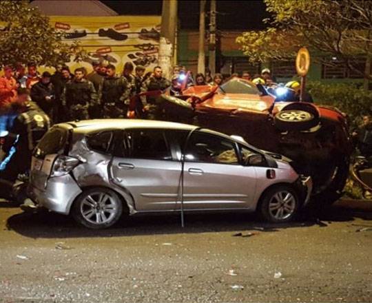 Morreu no acidente uma jovem de 26 anos