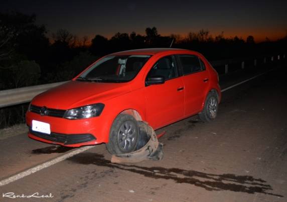 Acidente envolve três veículos na BR 392, em Roque Gonzales - foto 4