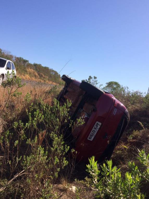 Carro de Coronel Bicaco sai da pista em acidente na RS 168 - foto 4