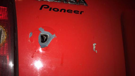 Delegada é atropelada
ao abordar carro em Santana do Livramento - foto 2