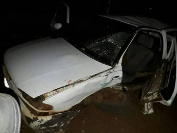 Colisão frontal deixa dois feridos sem gravidade em Horizontina - foto 2