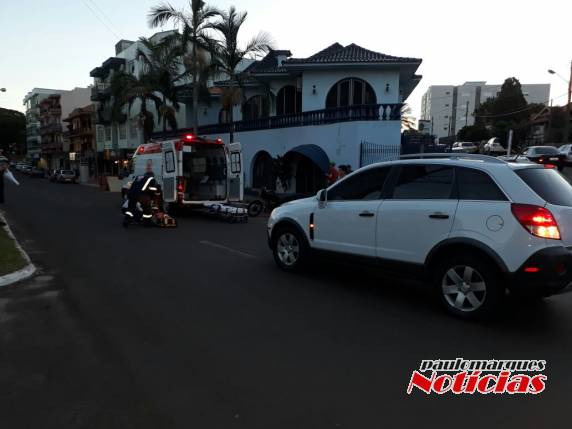 Idosa é atropelada no centro de Três de Maio - foto 2