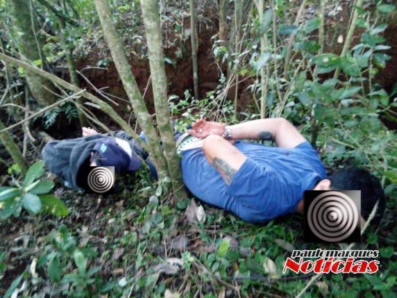 Assaltantes em fuga são presos pela Brigada Militar na divisa de Três de Maio e São José do Inhacorá - foto 8