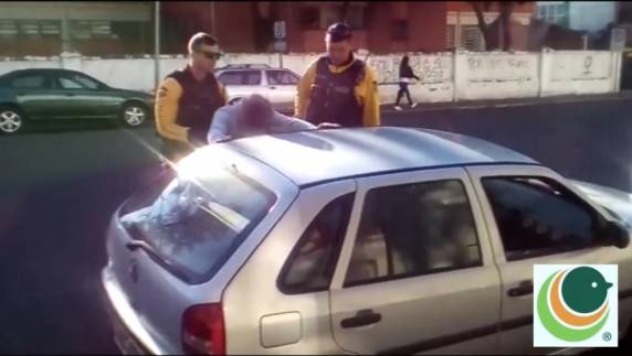 O acusado foi 

levado até a delegacia e depois liberado