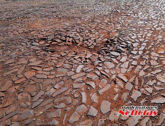 Trecho da rua
Planalto continua em más condições, em Três de Maio - foto 3