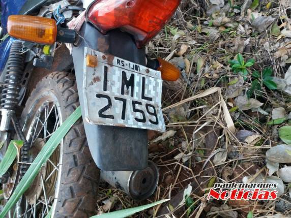 Brigada Militar recupera em Boa Vista do
Buricá moto que foi furtada em Ijuí - foto 2