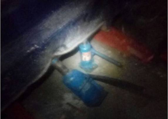 Cão prensado por contêiner por três
horas é resgatado por bombeiros em SC - foto 3