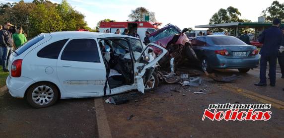 Acidente grave envolve três veículos na BR 472 em Santa Rosa - foto 5