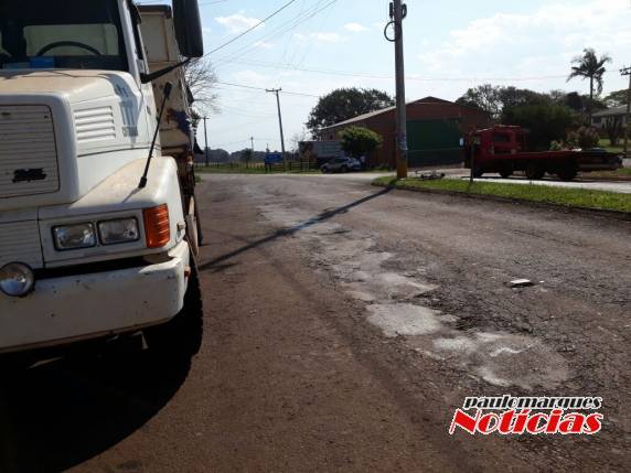 Acidente envolve bicicleta e caminhão e uma ciclista ficou ferida, em Três de Maio - foto 4