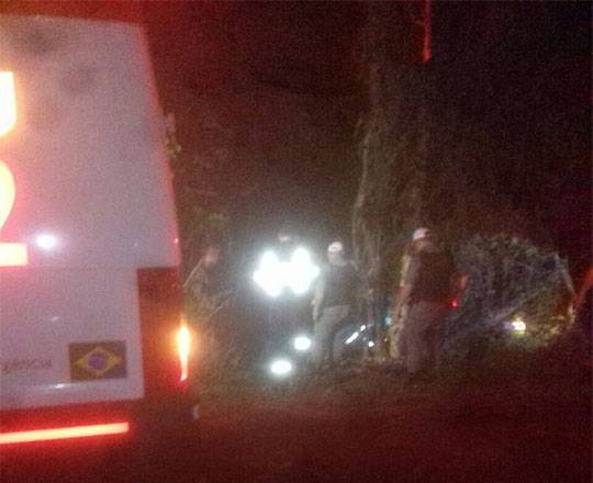 Saída de pista e colisão contra árvore deixa um jovem ferido na RS 342 em Ijuí - foto 3