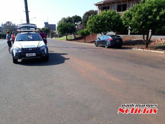 Motociclista fica ferida em colisão entre moto e carro em Três de Maio - foto 4