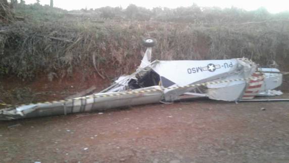 Piloto fica ferido após queda de ultraleve em Getúlio Vargas - foto 2