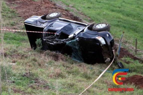 Vítima de 33 anos morreu no local do acidente