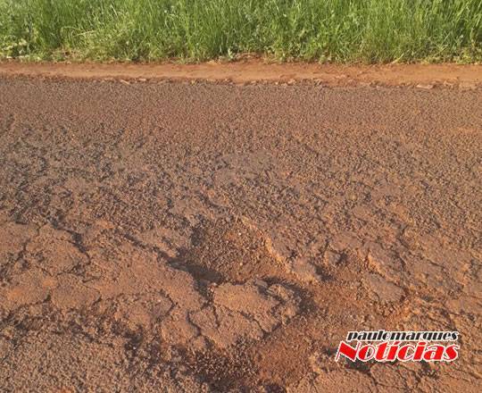 Condições são precárias na VRS 338 no acesso entre Progresso e Manchinha - foto 3
