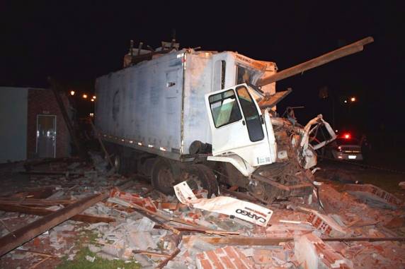 Acidente ocorreu na SC-480 

em Chapecó