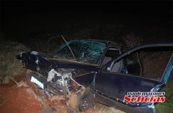 Jovem fica ferido depois de uma saída de pista na Perimetral de acesso a Três de Maio - foto 2