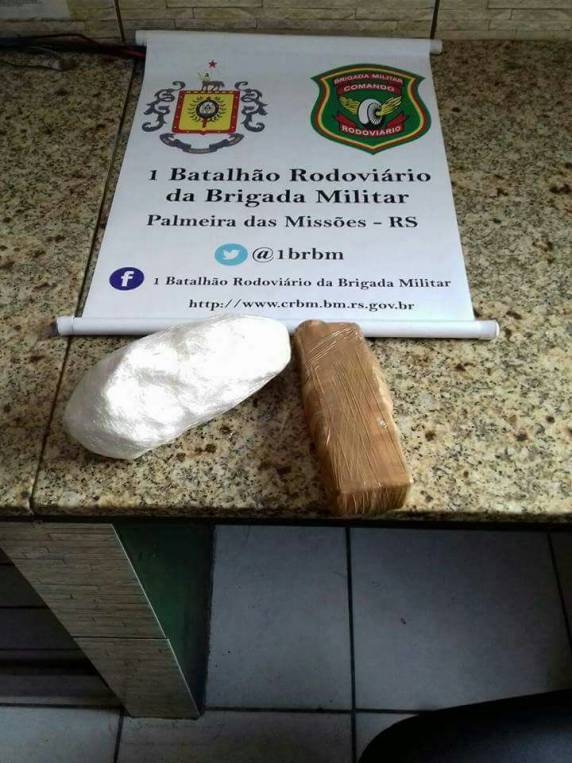 Brigada Militar prendeu dois traficantes em Palmeira das Missões - foto 2