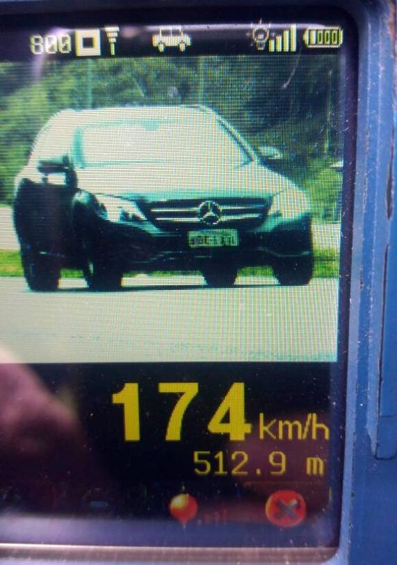 Fiscalização de
velocidade flagra 424 veículos acima do limite em apenas dois dias - foto 2