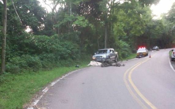 Colisão entre carro e moto resultou na morte de Anderson Grasel Vedoy , de 29 anos
