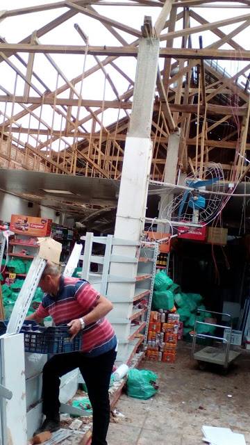 Prefeito decreta Situação de Emergência em Jaguari devido danos
causados pelo vendaval - foto 2