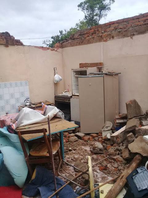 Prefeito decreta Situação de Emergência em Jaguari devido danos
causados pelo vendaval - foto 3