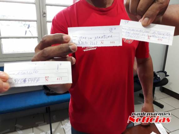 Realizado o sorteio da rifa dos Bombeiros Voluntários de Três de Maio - foto 3