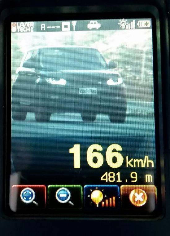 PRF flagra automóvel em velocidade maior que o dobro da máxima na BR 480 em Chapecó - foto 3