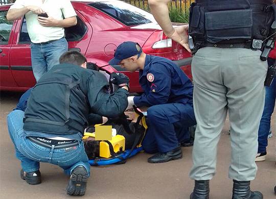 Homem é atropelado no Centro de Horizontina - foto 3