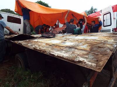 Grave acidente na RS 587 em Cristal do Sul - foto 2