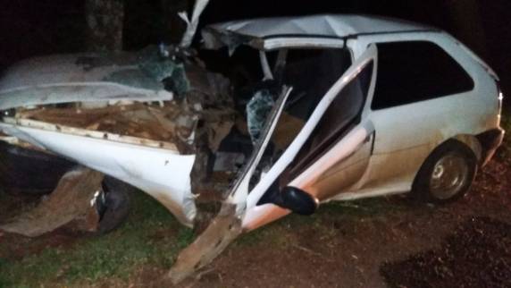Veículo é abandonado após saída de pista na BR 285 em
Coronel Barros - foto 3