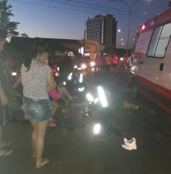 Acidente deixa motociclista ferido em Ijuí - foto 2