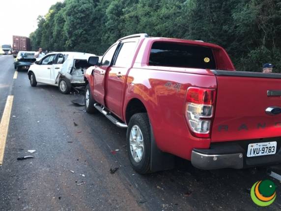 Engavetamento deixa cinco feridos no trecho entre Passo Fundo/Ernestina - foto 4