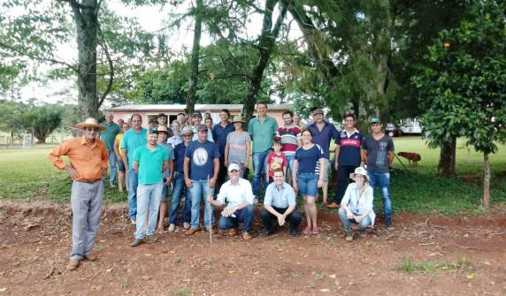 Último encontro do ano ocorreu na propriedade de Marcos Dal Forno, em Esquina Salete