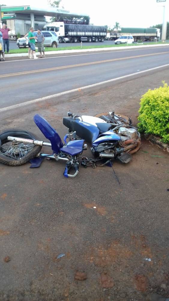 Motociclista fica ferido em acidente na RS 210 em São Martinho - foto 3
