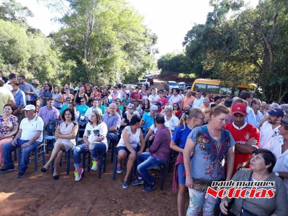 Inaugurada a nova ponte sobre o Rio Buricá na divisa dos municípios
de Independência e Inhacorá - foto 6