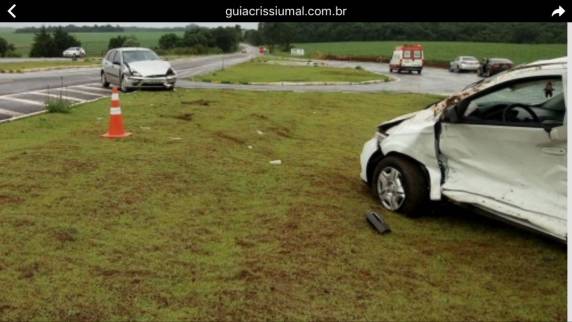 PRF atende grave acidente na BR 468 em Bom Progresso - foto 2