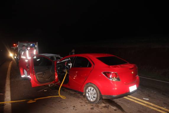 Acidente deixa dois mortos
na Linha Calegari em Tapejara - foto 5