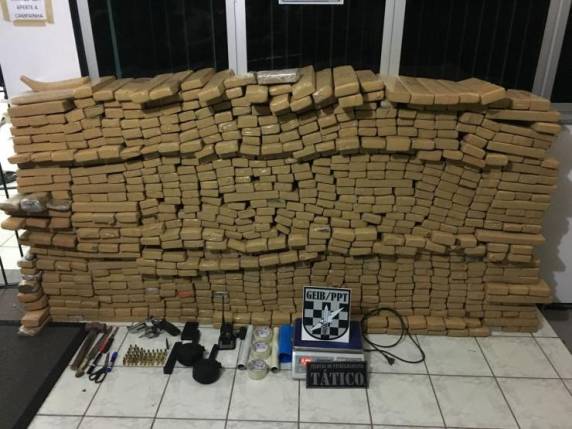 Homem natural de Porto Alegre foi preso pela Tática da PM catarinense