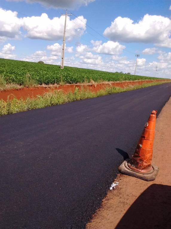Obras de pavimentação di acesso municipal - AM 9115 e trevo de acesso estão a pleno vapor em SJI - foto 2