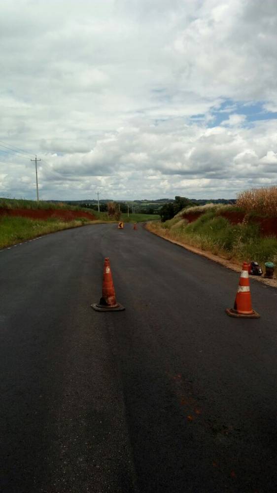 Obras de pavimentação di acesso municipal - AM 9115 e trevo de acesso estão a pleno vapor em SJI - foto 7