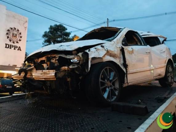 Capotamento deixa vítima fatal na Perimetral Sul de Passo Fundo - foto 2