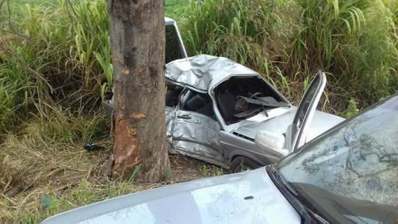 Motorista escapa com lesões leves em saída de pista na RS 307 em Cândido Godói - foto 3