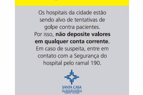 Golpistas voltam a agir contra familiares de pacientes
hospitalizados - foto 4