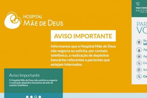 Golpistas voltam a agir contra familiares de pacientes
hospitalizados - foto 2