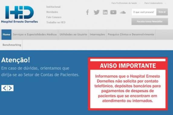 Golpistas voltam a agir contra familiares de pacientes
hospitalizados - foto 3