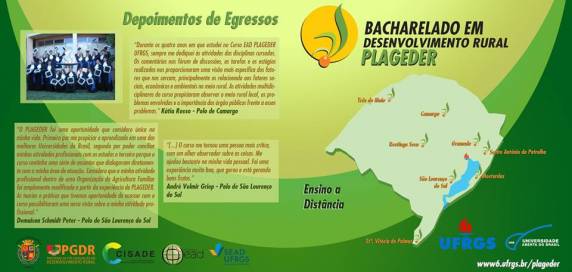 Graduação em Desenvolvimento Rural - UFRGS - Curso 

Gratuito