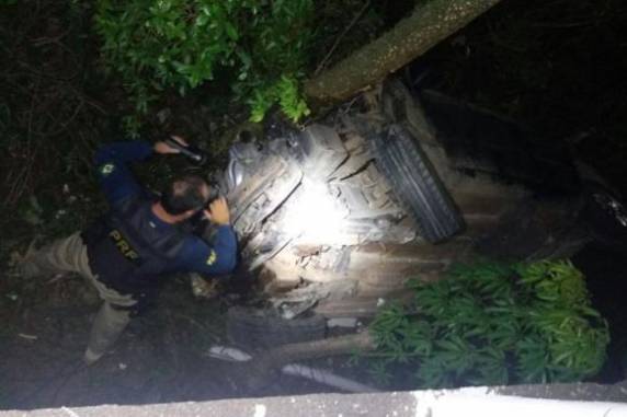 O fato ocorreu 

por volta das 22h de terça-feira (13) quando o homem trafegava pela ponte que passa sobre o Rio Jacuí