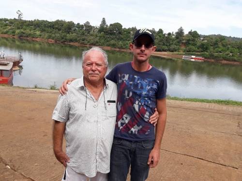 Morador de Boa Vista do Buricá de 76 anos atravessa o Rio Uruguai nadando - foto 2