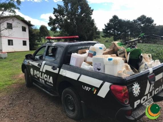 DEFREC prende casal com maquinário roubado no interior de Agua Santa - foto 3