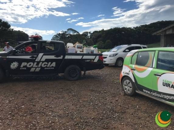 DEFREC prende casal com maquinário roubado no interior de Agua Santa - foto 6